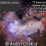 An8YrOldKid announcement