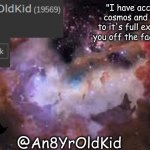 an8yroldkid announcement