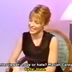 Kylie Mariah Carey hate