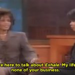 Whitney Houston to Oprah