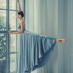 Dancer at window
