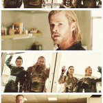 Thor and his friends