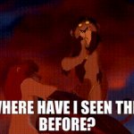 Scar “Where have I seen this before?” template