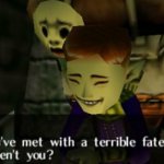 Legend of Zelda Majora's Mask You've met with a terrible fate 2 meme