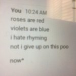 Rhyming sucks