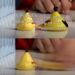 im not your daddy -New Yellow Angry Bird | The Meme of the movie scene; A Popular Movie Scene | image tagged in evantubehd yellow angry bird fight | made w/ Imgflip meme maker