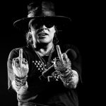 Axl middle fingers