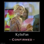 KylieFan confirmed