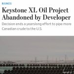 Keystone XL pipeline killed