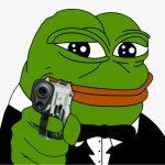 Pepe gun meme