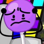 Pov bfb | POV:; IT'S MONDAY | image tagged in annoyed lollipop,bfdi,bfb | made w/ Imgflip meme maker