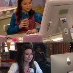 iCarly then and now meme