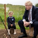 Hacked-off girl forced to pose with Boris