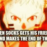 lol | WHEN SOCKS GETS HIS FRIENDS SOULS  AND MAKES THE END OF THE WORLD | image tagged in gifs,socks | made w/ Imgflip video-to-gif maker