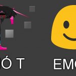 emo t emot | EMÓT; EMÓ T | image tagged in emo t emot | made w/ Imgflip meme maker