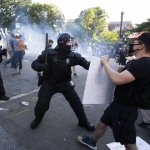 Lafayette Square protestors