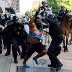 Lafayette Square protestors