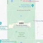 Lafayette Square White House map