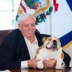 Jim Justice and Dog