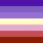 nonbinary lesbian flag