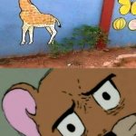 More like a giraffe | image tagged in unsettled jerry,funny,memes,you had one job,giraffe,you had one job just the one | made w/ Imgflip meme maker