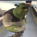 Skating Shrek