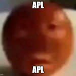 apl | APL; APL | image tagged in apl | made w/ Imgflip meme maker