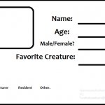member card template