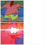 Patrick Sleeping Wake Up Meme meme