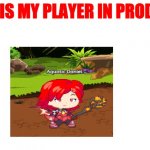 My Prodigy Character | DIS IS MY PLAYER IN PRODIGY | image tagged in magmischief fire rod,prodigy,dragonyx gear | made w/ Imgflip meme maker
