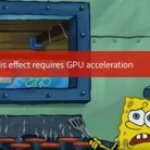 Spongebob GPU Acceleration Meme Template