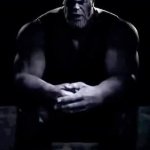 Thanos sit GIF Template