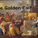 Golden calf template