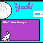 Yachi's personal  temp meme