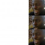 Disappointed black guy (Happy, Disappointed, Happy) meme
