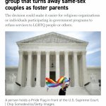 SCOTUS homophobic meme