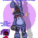 Withered_Bonnie_Bunny's Fnaf 2 Bonnie temp template