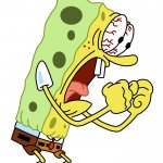 Spongebob excited