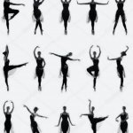 Dancers silhouette