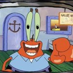 Mr Krabs pointing at You meme