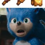 When the Minecraft is sus | image tagged in sonic movie | made w/ Imgflip meme maker