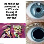 Human eye | me; me | image tagged in human eye | made w/ Imgflip meme maker