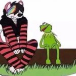 Furry and Kermit template