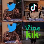 Poor social | image tagged in two and a half men | made w/ Imgflip meme maker