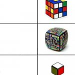 Rubik's Cube Comparison template