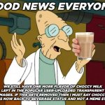 Professor Farnsworth Good News Everyone Meme Generator Imgflip