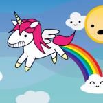 Rainbow unicorn meme