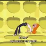 Candace has squirrels in her pants template