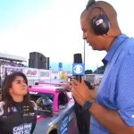 Brad Daugherty and Hailie Deegan