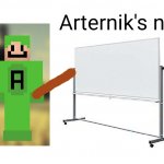 Arterniks note meme